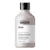 L'Oréal Professionnel Serie Expert Silver Shampoo, Neutralises Unwanted Brassy Tones, For Grey, White or Light Blonde Hair
