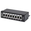 Intellinet 720908 Patch 8 place Cat6A Desk Black