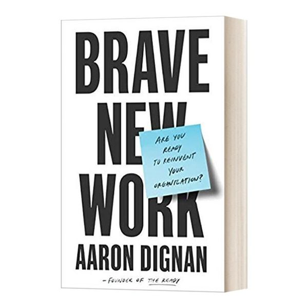 英文原版 勇敢的新工作 Brave New Work 重塑组织 改进系统 企业管理指南 Aaron Dignan 英文版 进口英语原版书籍