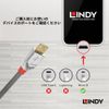 LINDY 2m CROMO LINE USB2.0 Type-A to Micro-B Cable (Model Number: 36652)