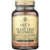 Solgar Dry Vitamin E with Yeast-Free Selenium 100 Vegetable Capsules