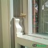 EAI Sash Window Stop for Security and Ventilation | Polished Brass | Pack of 2 Stops…