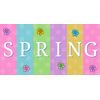 Spring Daisies Wreath Attachment, Sign or Door Hanger