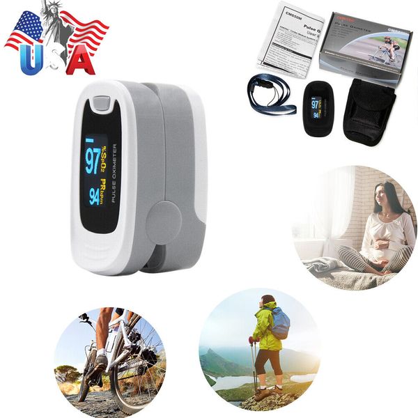 OLED Fingertip Pulse Oximeter SpO2 Heart Rate Monitor Blood Oxygen Saturation,CE