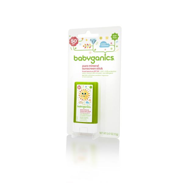 Babyganics Sunscreen Stick 50 SPF, .47oz, Packaging May Vary