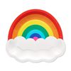 American Greetings Rainbow Party Supplies, Dinner Plates (36-Count)
