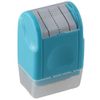 Risedot Handwriting Lines Stamp,Blue Self-Inking Line Rolling Stamps for Home