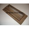 Mobile Home 4x10 Brown Metal Floor Register Diffuser