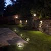 T-SUN 8Pack Solar Deck Lights Driveway Dock Garden LED Light Solar Powered Light