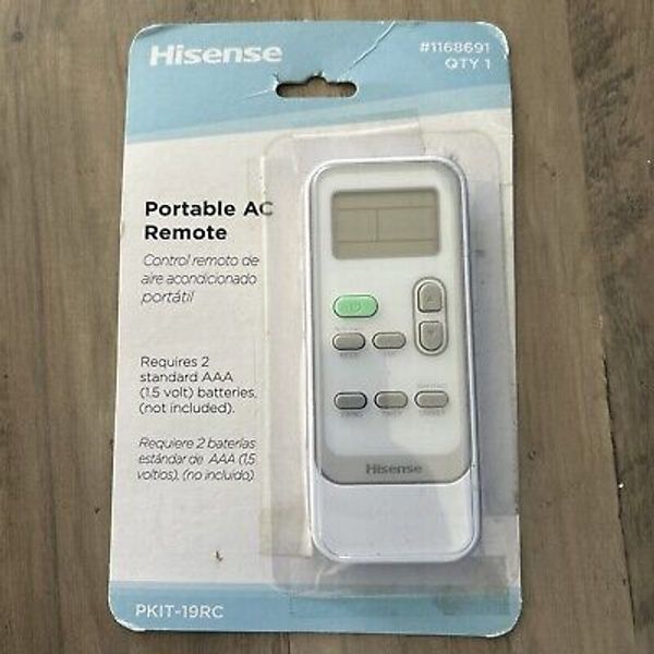 Genuine Hisense DG11J1-99 Portable Air Conditioner AC Remote Control - New