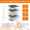 5200°F Fireproof Document Bag with Lock,Upgraded Heat Insulated Fireproof＆Wat.