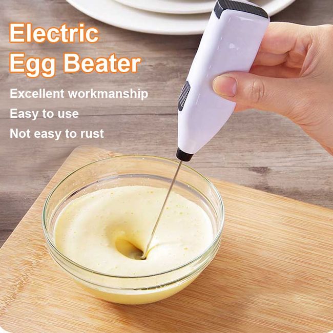 Stainless Steel Mini Egg Beater Kitchen Household Hand-held Cream