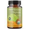 Herb Pharm Certified Organic Fairwild Triphala,Digestive Support,60VegCaps