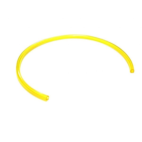 Outdoor Spares 12" of Yellow Fuel Line 3mm ID 5.5mm OD for lawnmower strimmers and chainsaws