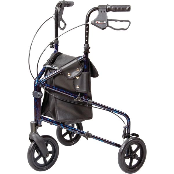 3 Wheel Walker for Seniors, Foldable, Rollator Walker with Three Wheels, Trio Wa