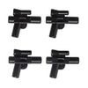 LEGO Star Wars: 4 Small Pistols - Black - for Minifigs