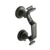 Hardware Solutions - Doctor Door Knocker - Matt Black - 60 x 195mm