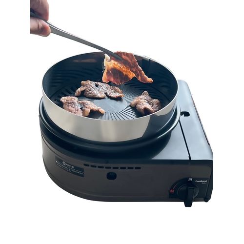 ＳＵＰＬＩＭＡＮＩＡ Yakimaru Oil Splash Prevention Cover, Fits Iwatani Bake 1.2, Perfect Fit (Yakimaru Body Not Included) Can Also Be Used on Multi-Smokeless Grills (For Yakimaru 1/2 Multi-Smokeless Grills)