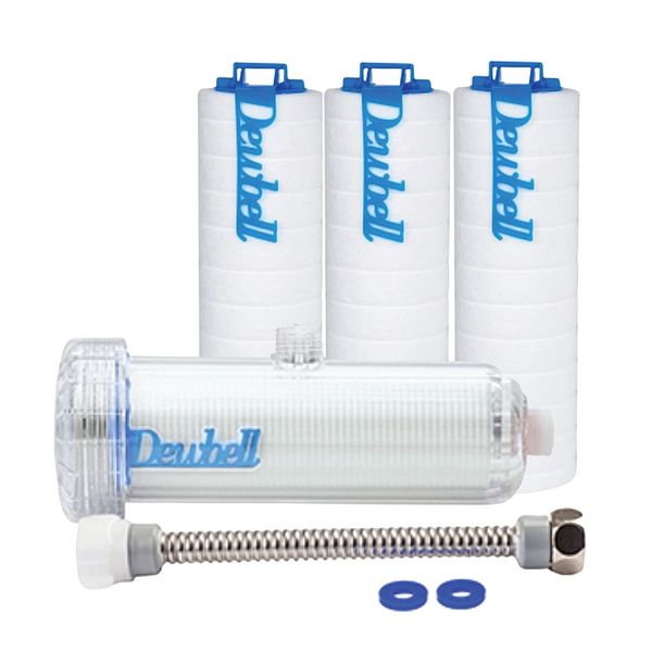 Water Purifier, Easy Water Purifier, Rust Remover Filter Cartridge Set for Washbasins