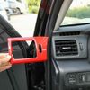 Red Dashboard Air Conditioner Vent Outlet Panel Trim Cover Frame for 4Runner 10+