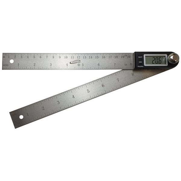 iGaging 35-408 Digital Protractor with 10" Rule, 11"