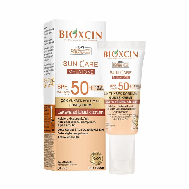 Bioxcin Sun Care Lekeye Eğilimli Ciltler İçin Çok Yüksek Korumalı Renkli Güneş Kremi 50 SPF - Leke Tinted 50 Ml