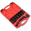10Pcs Sensor Oil Pressure Sending Unit Socket Set Oxygen Injection Tool Set
