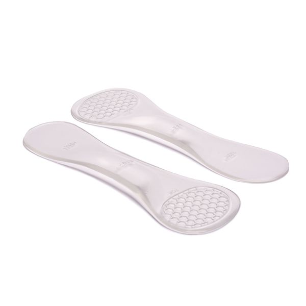 PRO 11 WELLBEING 1 Pair Party Feet Clear Orthotic Massage Gel Insoles Arch Support Ladies Stiletto, high Heel