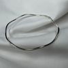 jewellerybox Sterling Silver Wavy Band Bangle