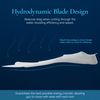 Blue Reef Freediving Fins - Clear, 45/46