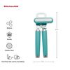 KitchenAid Classic Multifunction Can Opener/Bottle Opener, 8.34-Inch, Aqua Sky