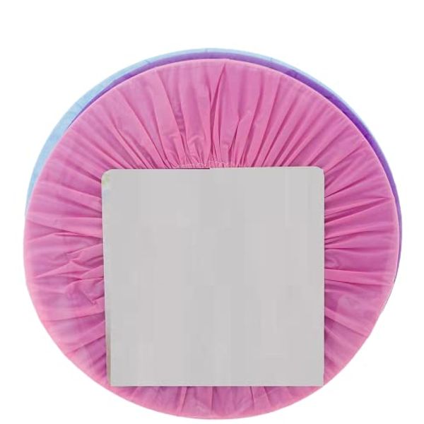 TRTO 3Pcs Shower Caps 27.5 Cm Waterproof Easy To Use