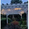 10 Pack Replacement Light Bulbs Outdoor, 7W ST40 Clear Edison Replacement Bul...