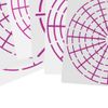 YYlingx 6pc 8/12/16 Segment Dot Painting Tool Stencils Target Pattern Template Set for DIY Painting Art Projects