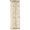 Ellis Curtain Brissac Tailored Panel Pair with Tiebacks, 70 x 63, Red