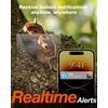 Trail Camera 4G LTE, 2K PTZ Cellular Game Camera Solar with 360° Full View, Live