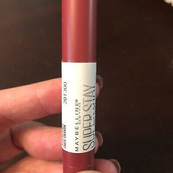 Maybelline Superstay Ink Crayon Lipstick -Speak Your Mind 75- 0.04oz W/Sharpener
