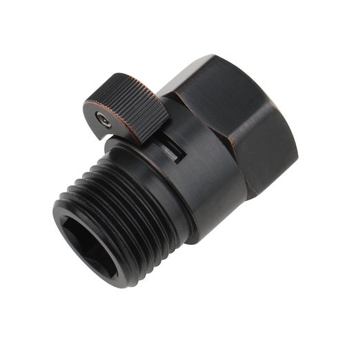 gotonovo Oil Rubbed Bronze Shower Head Shut Off Valve Water Flow Control Valve Brass G 1/2 for Hand Shower Water