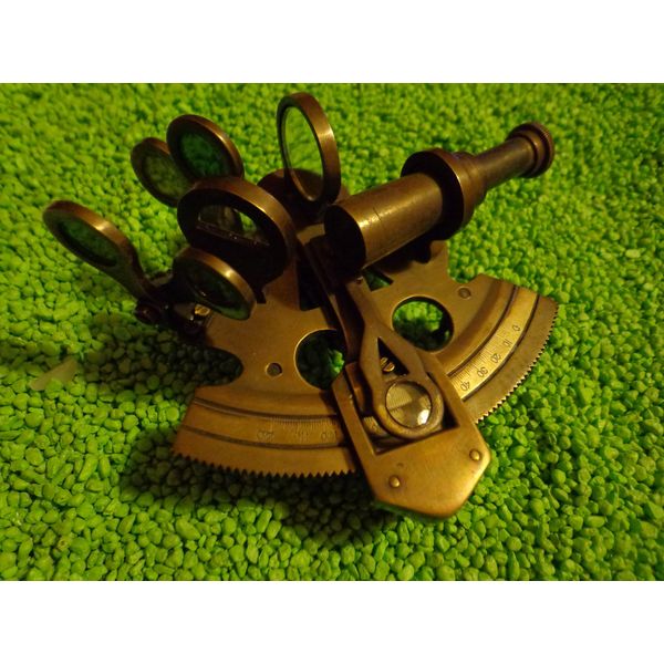 Authentic Models Bronze Pocket Sextant