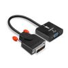 Lindy 38189 DVI-D auf VGA Adapter schwarz