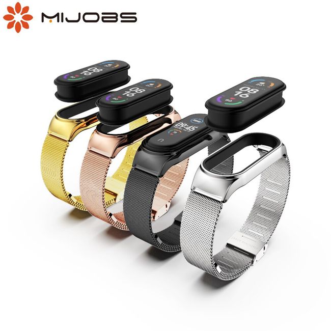  MIJOBS Strap for Xiaomi Mi Band 7 Mi Band 6 Mi Band 5