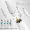 SIXFU Upgraded Tips for Apple Pencil 2nd/1st Gen Replacement Tips (6 PCS)