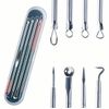 4Pcs Blackhead Pimple Spot Acne Extractor Remover Kit Popper Tools UK