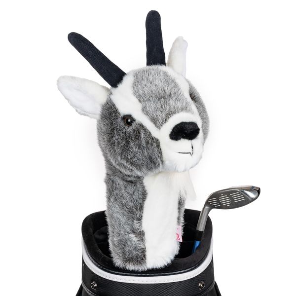 Daphne's Goat Novelty Golf Driver Headcover - Grey