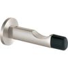Vest Hook with Door, Saddle, Satin Nickel # 3607 – 1