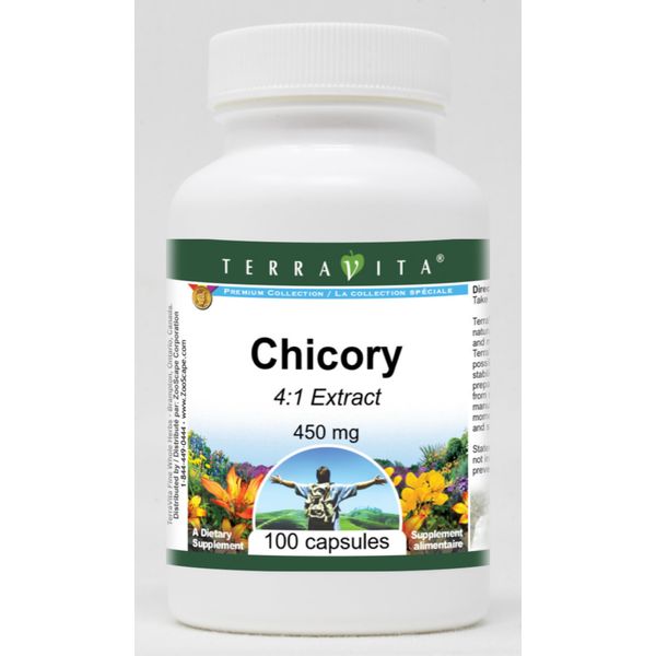 Chicory 4:1-450 mg (100 Capsules, ZIN: 519701)