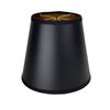 Royal Designs, Inc. Empire Hardback Chandelier Shade CS-118BLK/GL-6, Black with Gold, 4 x 6 x 5.5, Pack of 6