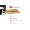 Schnüffelfreunde Leather Dog Collar (L - 36-45cm, Brown)