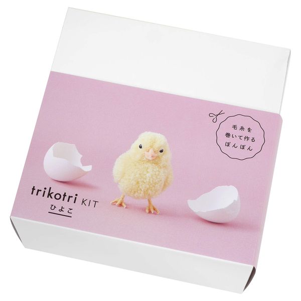 DARUMA 01-148P Trikotri Kit Small Bird Pom Chick & Egg