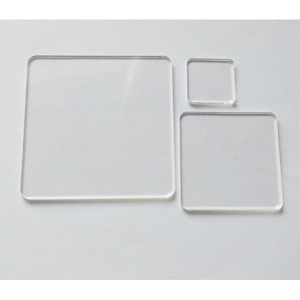 Blank Clear Acrylic Square Material,Plexi